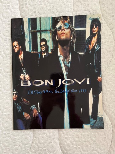 Bon jovi 1993 ll sleep - "i'll,
