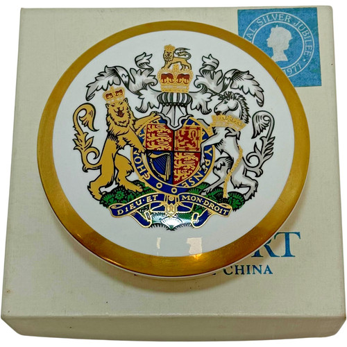Coalport silver jubilee 1977 - silver,