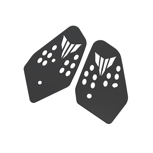 Motorcycle left right - left, heel