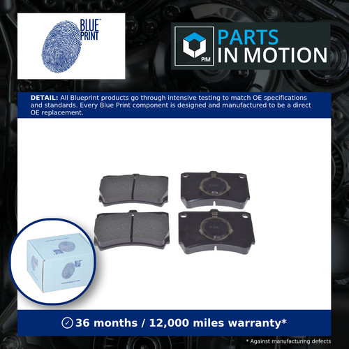 Brake pads set fits - pads, 323