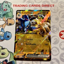 Lucario EX 082/142 S&V Stellar Crown Holo Double Rare Pokemon Card
