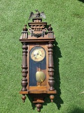 Vienna Walnut Cased Wall Clock
