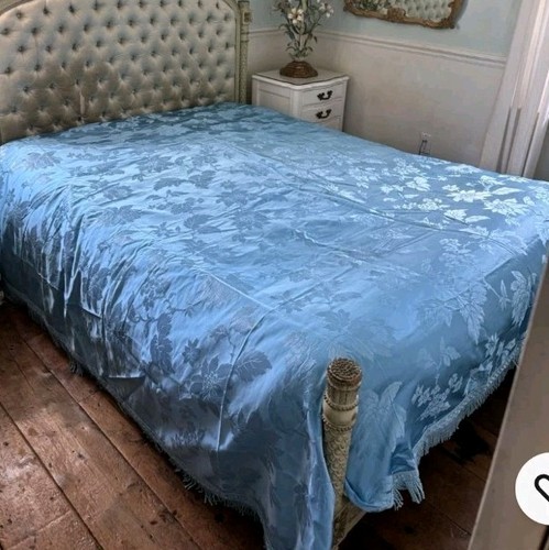 Vtg italian bedspread coverlet - italian,