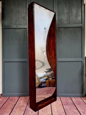 Large vintage fairground wavy distorted mirror