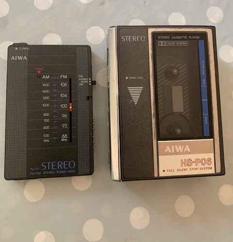 Retro vintage aiwa p06 - retro,