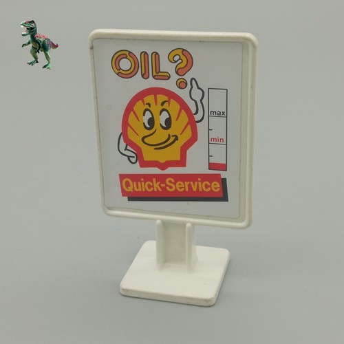 Playmobil sign gas station - sign-gas,