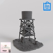 Large wild west water - west, tower