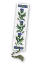 Victorian Thistles Bookmark