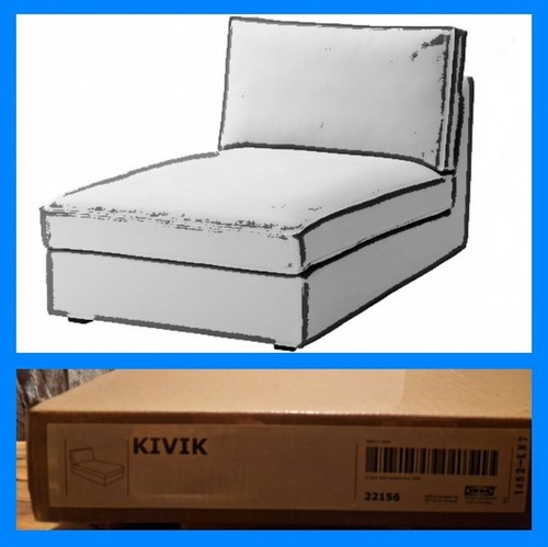 Ikea kivik chaise longue - chaise,