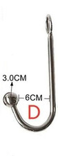 Ball Anal Hook Metal Steel