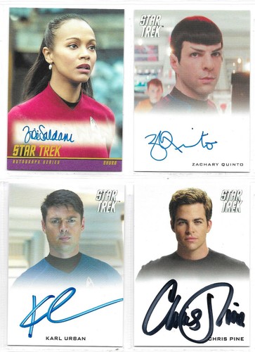 Star trek beyond autograph - star,