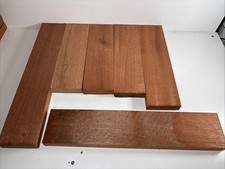 6no Planed Mahogany Sapele Hardwood Offcut 70mm x 20mm Various Lengths A2