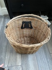 Wicker Bicycle Basket For