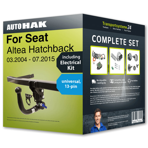 Towbar detachable for seat - towbar,