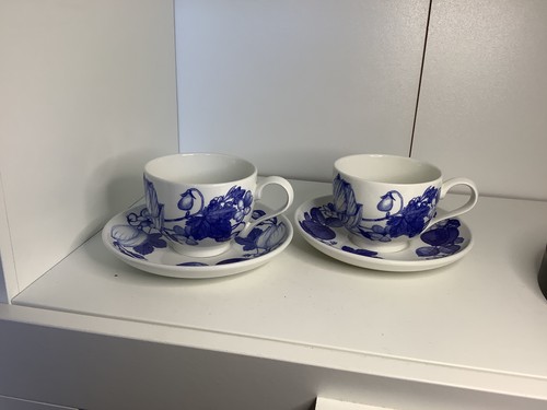 Portmeirion harvest blue tea - blue.,
