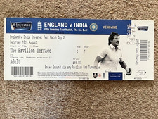 England v India - The Oval - Test Match Ticket - 2014 - Botham Image