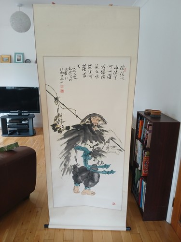 Chinese wall hanging of - chinese,