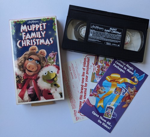 Muppet family christmas vhs - muppet, (vhs