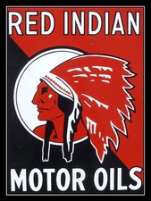 Red Indian Motor Oil, Retro