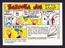 A&BC BAZOOKA JOE & HIS GANG 1968 *Pick Your Card*