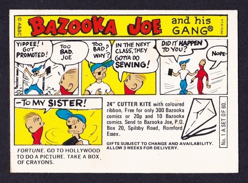 Bazooka joe his gang - bazooka,