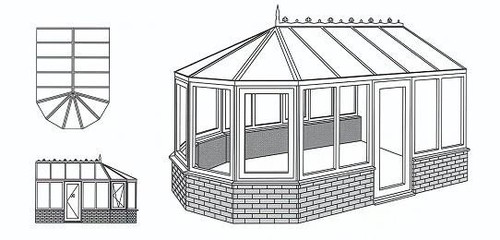 Luxurious grey victorian - luxurious,