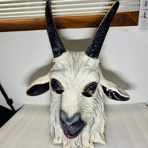Goat costume mask - costume, deluxe