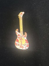 Hard Rock Cafe *Los Angeles* Eddie Van Halen Kramer Guitar Pin Collectable RARE