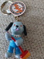 Sweep From Sooty Show Vintage Keyrings 30 + Years Old Original Condition
