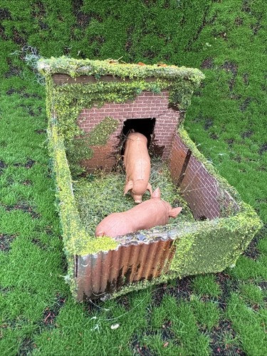 Scale pig house and - scale, run