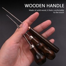 3× Leather Sewing Awl Tools