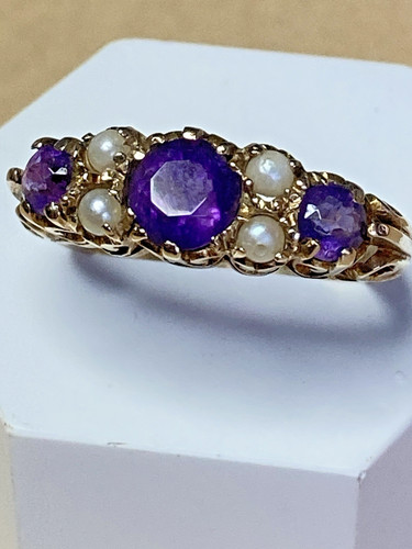 Gold antique ring 97 - antique, grams