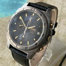 Seiko Watch Titanium 2005 Mens