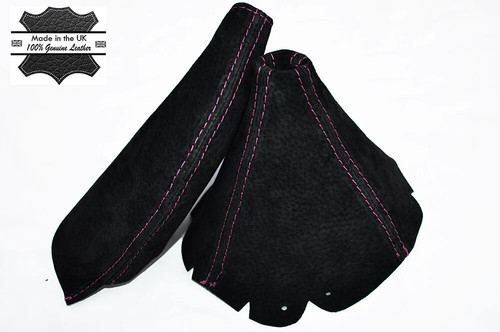 Pink stitching gear handbrake - pink,