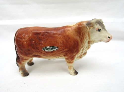 Vintage lefton hereford bull - vintage,