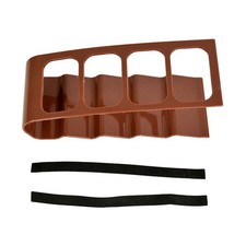 Useful 4 Section TV DVD VCR Remote Control Stand Holder Storage Rack Organizer