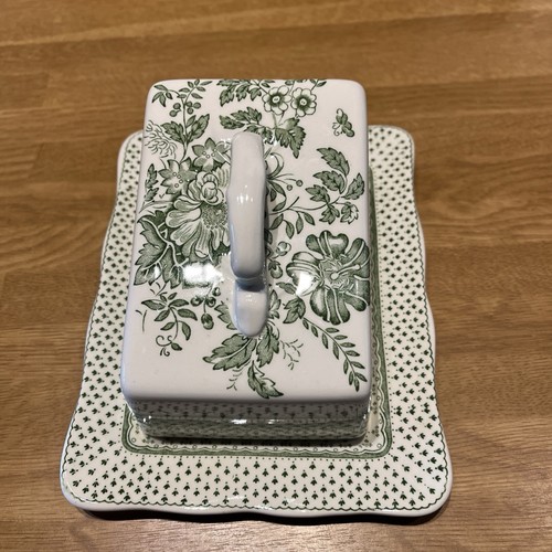 Masons ironstone butter dish - masons,
