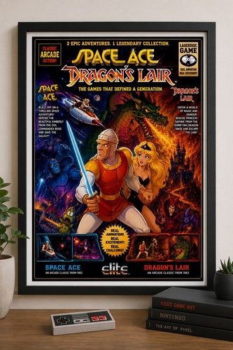 Space ace dragon - space, &