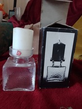 Vintage Dartington Square Candle Holder Boxed