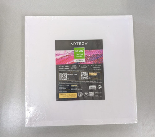 Arteza square cotton art - x,
