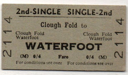 Btc railway ticket - btc(m),
