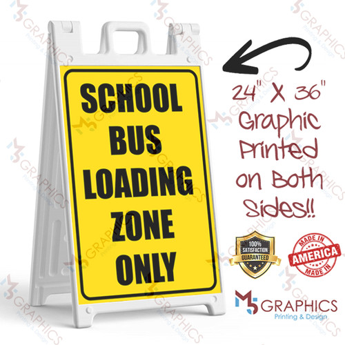 School bus loading zone - school,