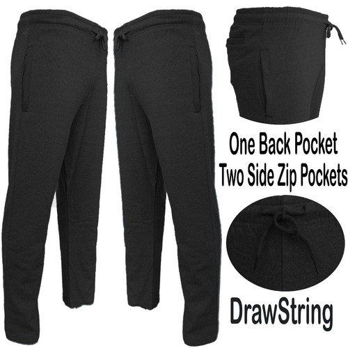 Mens plain fleece jogging - fleece,