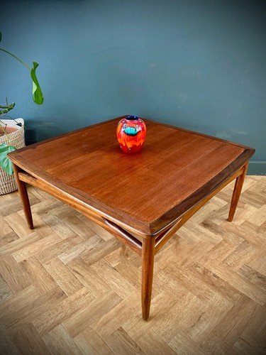 Vintage retro teak square - vintage,