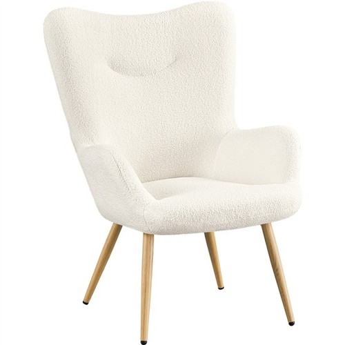 Boucle accent chair - boucle,