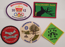 5 x Boy Scouts Camp Patches