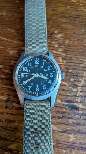 1982 vintage military - military, watch