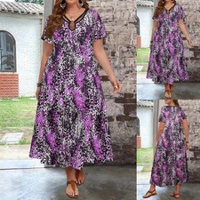 UK Women Plus Size Leopard