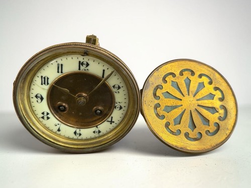 Antique french mantel clock - french,