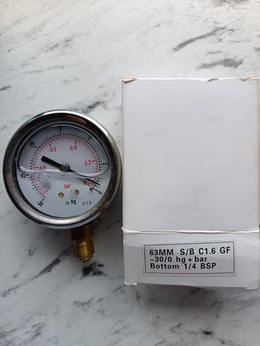 Pressure gauge 63mm d50 - gauge,